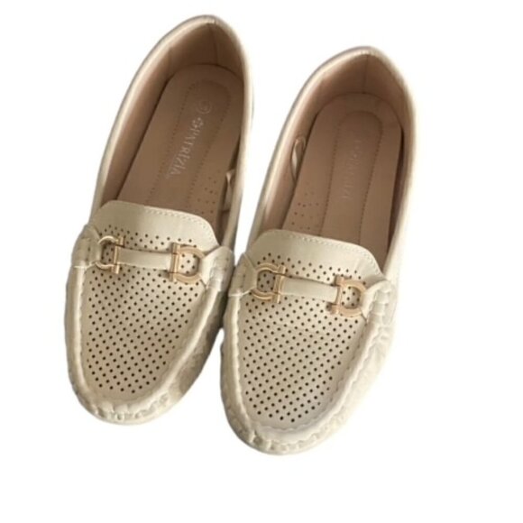 Patrizia Georgine Beige Loafer 10W - Picture 2 of 7
